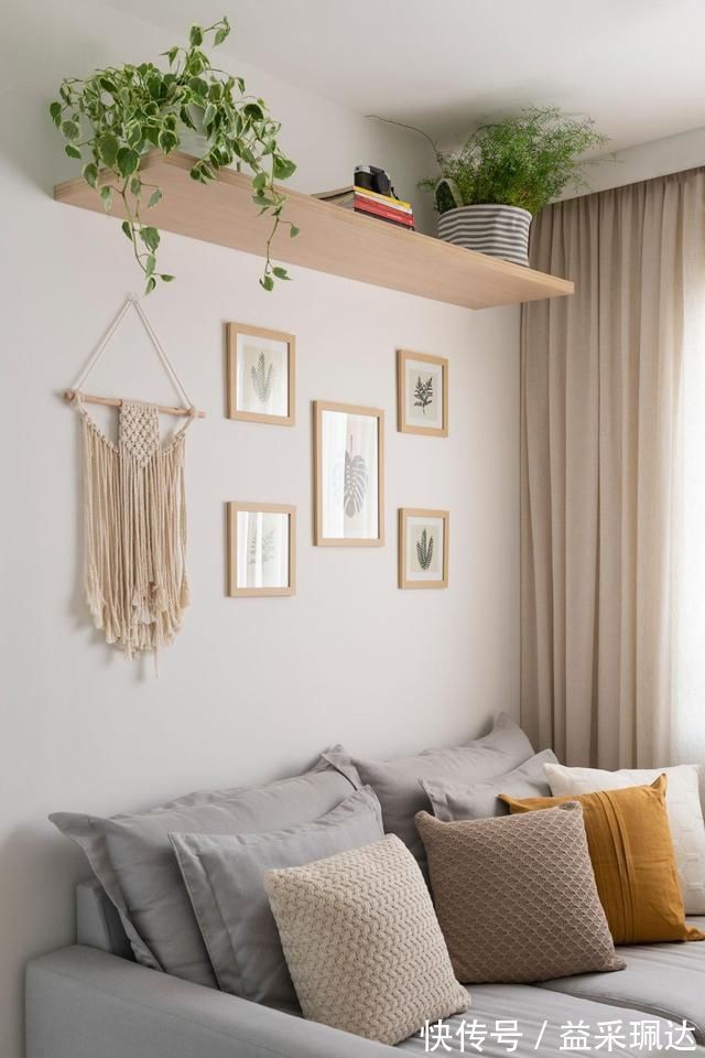 蜗居|虽然没阳台,也没有书房,但布置温馨,小夫妻蜗居52㎡的家也满足