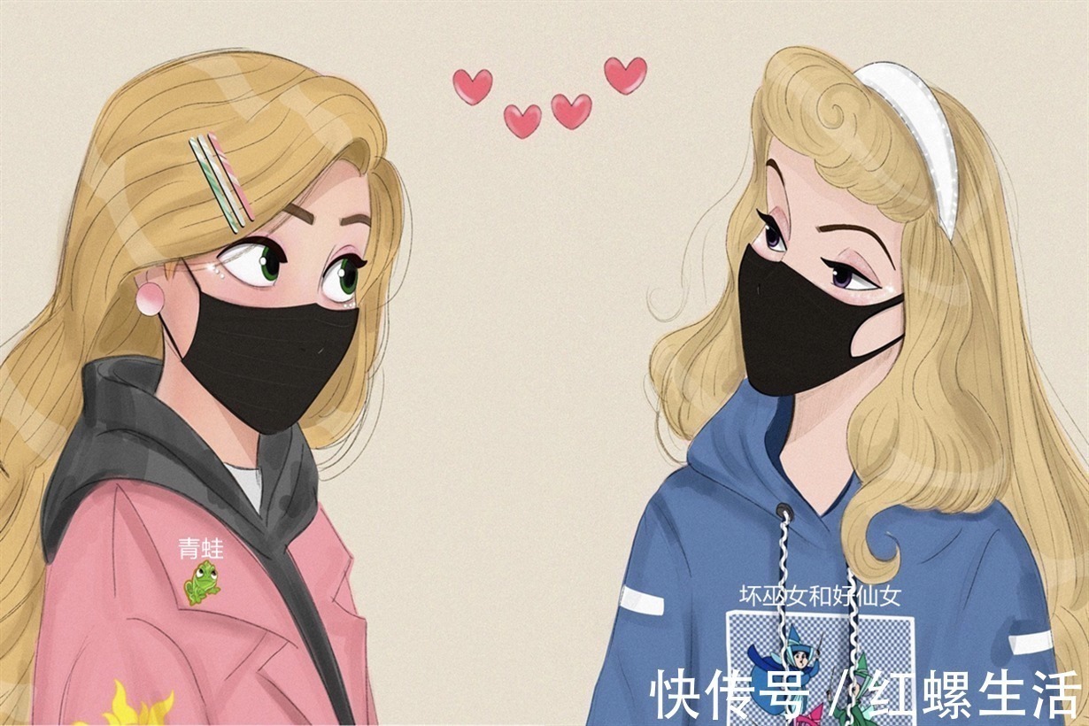 迪士尼公主|公主也赶时髦,口罩下的迪士尼小可爱们,你能否一眼认出来
