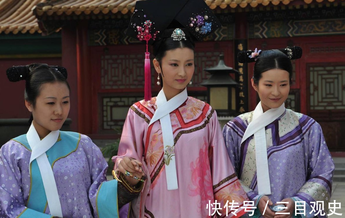 妃子@清朝妃子脖子上都有一条白领?不仅是装饰品,更为了方便皇帝辨认