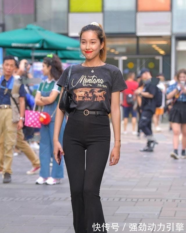 下半身 优雅多姿的打底裤美女,让造型显得时髦不单调,还有气质!