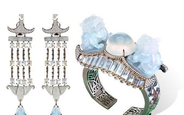 沙弗莱石!珠宝设计师新一季 Fragrant Concubine 高级珠宝系列中国元素