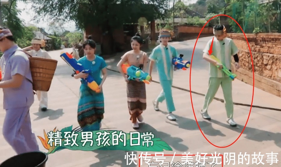 向往的生活|《向往》迎來最精致男孩,走哪都得涂防曬,連譚松韻都看不下去了