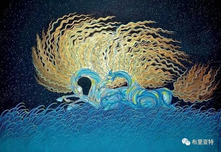 青年女画家奥云额尔德尼重现历代蒙古皇后