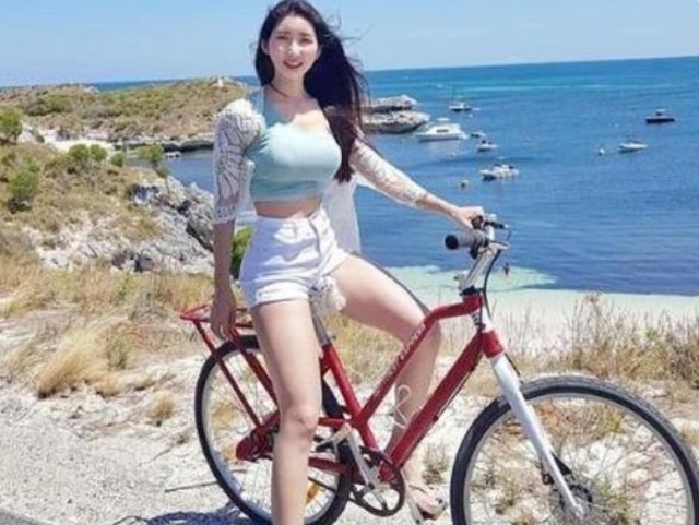 减肥|25岁韩国美女身材霸道,热爱骑行,运动成就了她