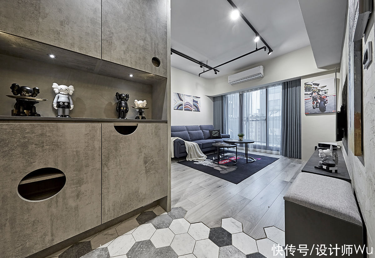 屋主|130㎡自然原始生活场景，浓厚工业硬派本色，理想生活的设计，赞