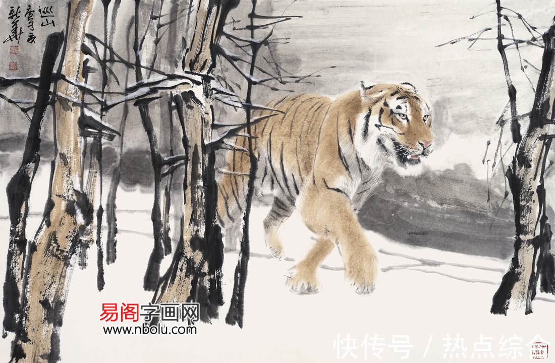 老虎&葛新华，画虎名家，独树一帜