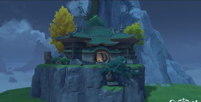 莊園|原神莊園里的奇異建筑:帶嘴的石巨人,有哮天犬的南天門!