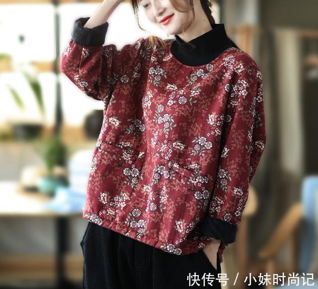 休闲|牛仔外套再经典天天穿也没意思, 时下流行这加绒卫衣, 慵懒又百搭