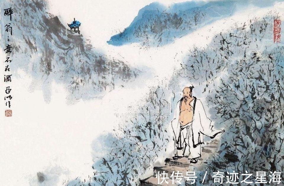 醉翁亭记@黄庭坚将《醉翁亭记》再创作,写成一首很高明的词,读来别开生面