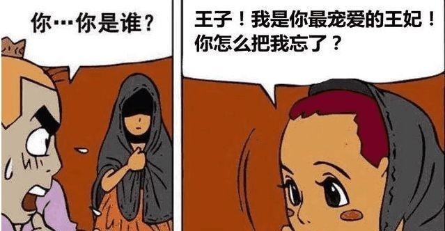 |搞笑漫画 王子和乞丐交换身份, 结果却忘记告诉王妃!