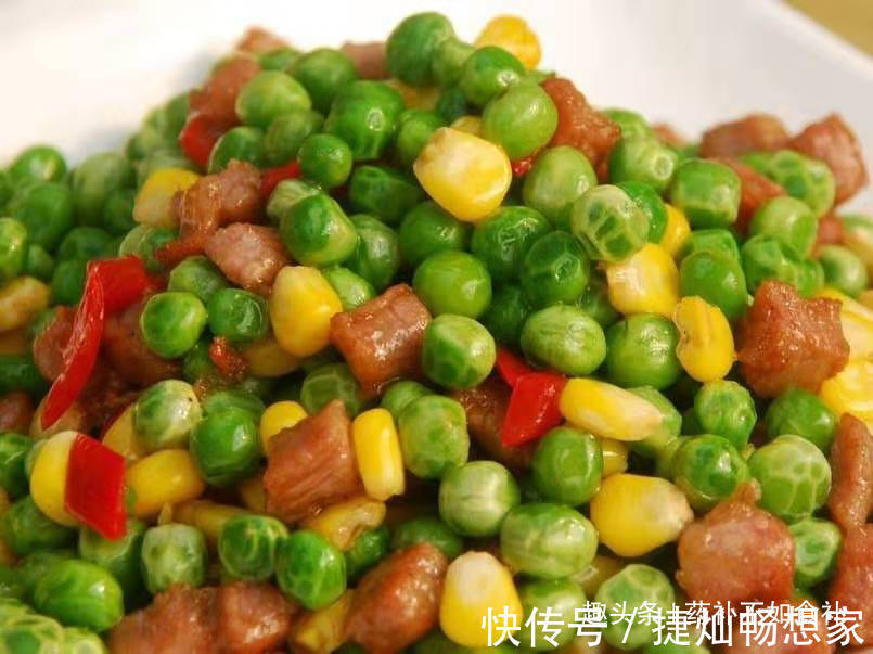 玉米粒|孩子长身体最爱的菜,色香味俱全,营养又开胃,保护视力学习更棒