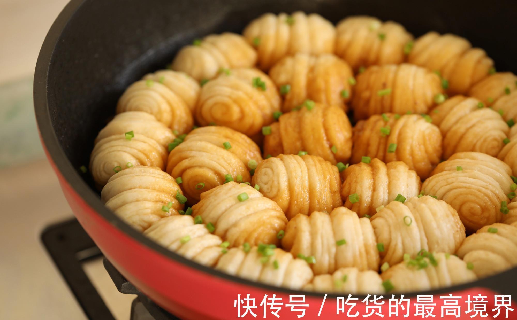 五花肉|焖卷子（一锅出）吸满了汤汁的花卷，一口一个，菜香，肉香，非常诱人！