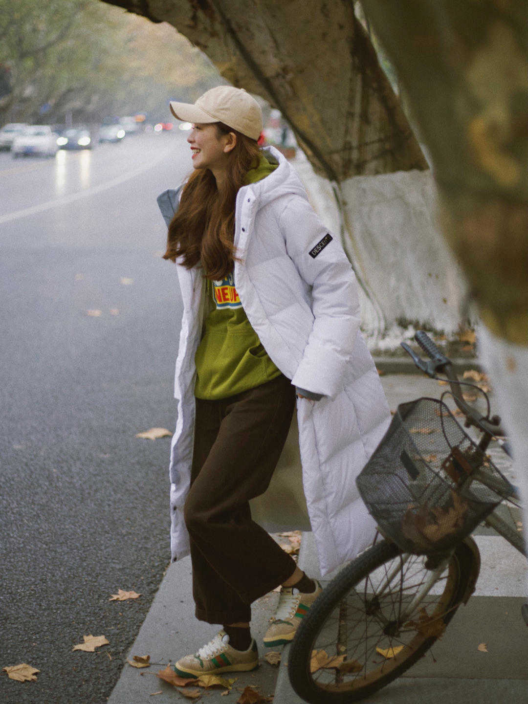 长裤 今年流行“长羽绒+拖地长裤”,随性洒脱又保暖,闭眼入都不出错