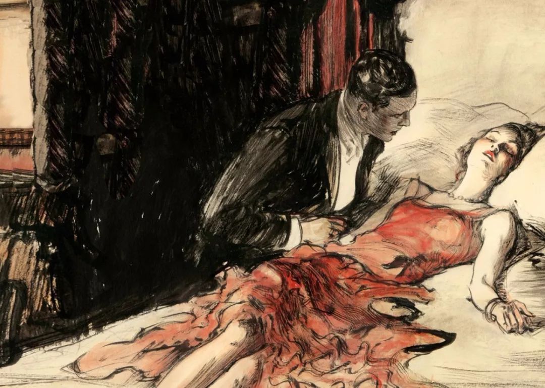 上流社会@美国最伟大的插画家,记录了上流社会的男男女女纸醉金迷的情景