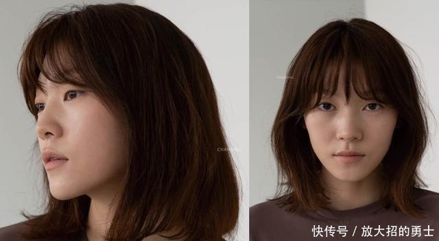刘海卷|今年流行的女生短发发型刘海+卷发尾，高级又时尚