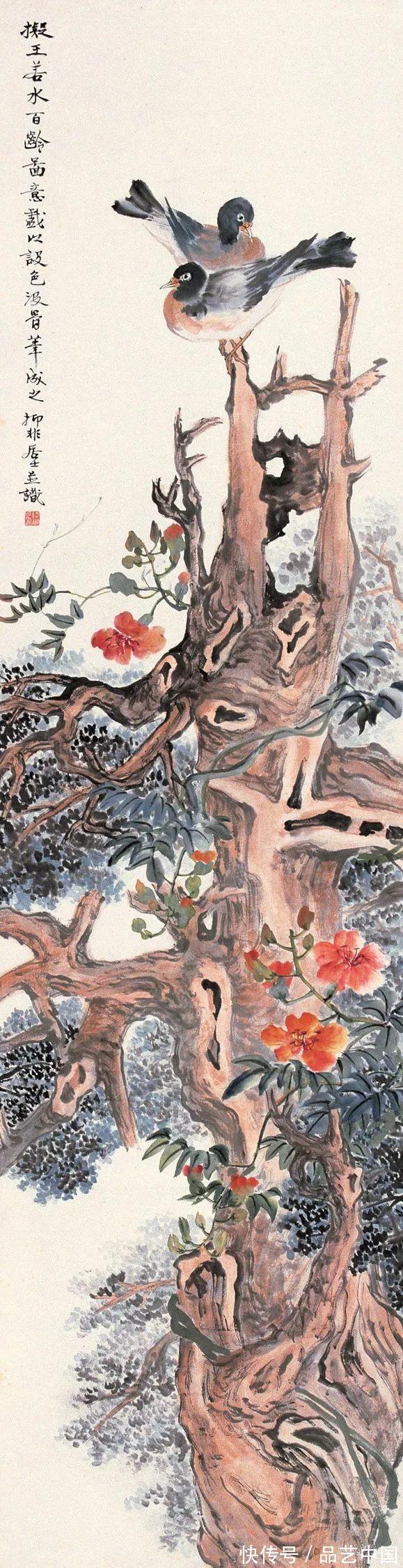 中国画&陆抑非：出色的大写意花鸟画家多半是书法家，大写意画是写出来的，不是画出来的