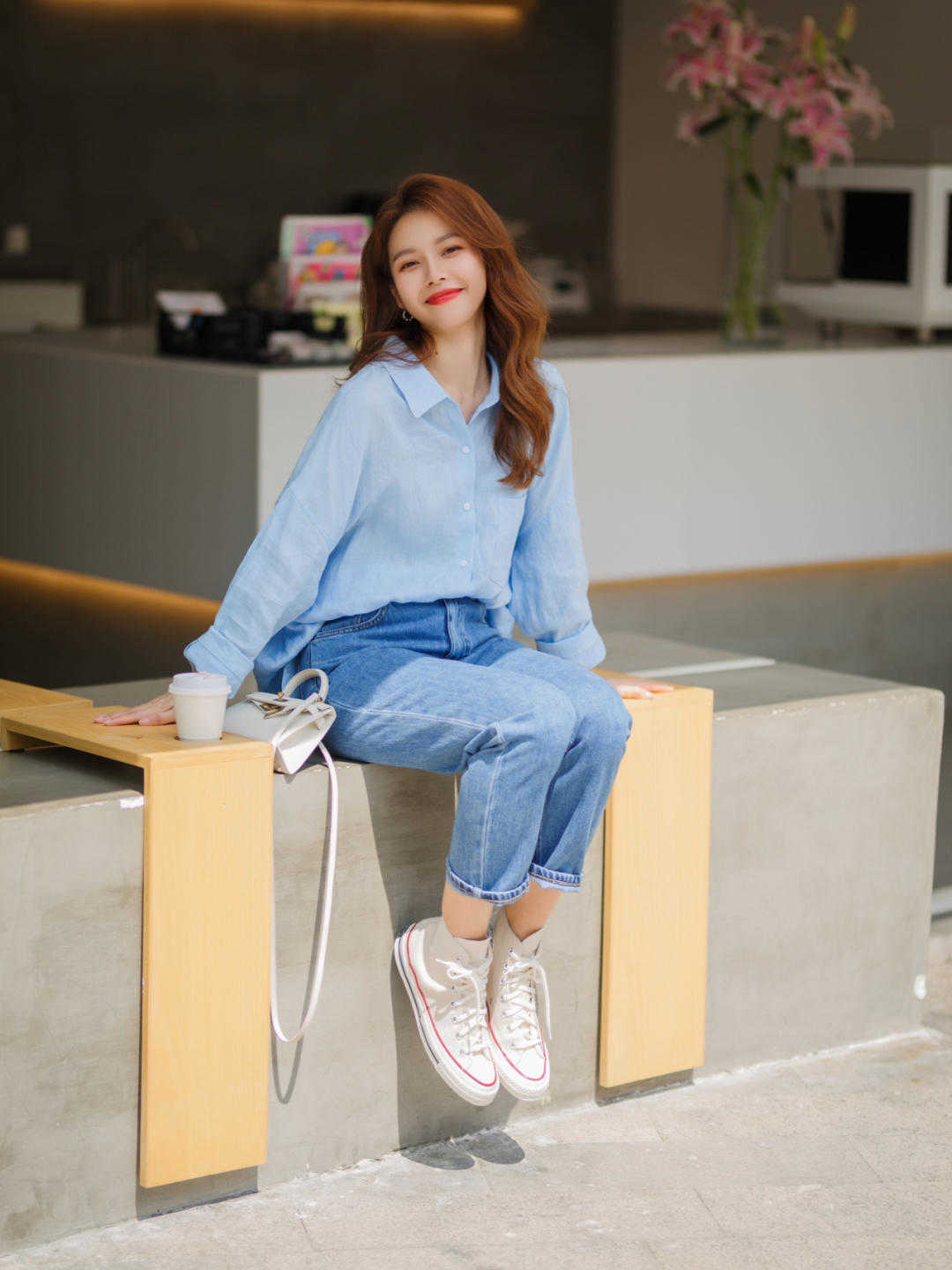 单品|夏季,衬衫是最佳的搭配单品,这样穿让你秒变成气质女神,超洋气