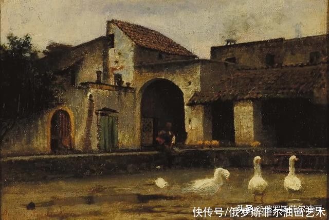 de#意大利大画家德·尼蒂斯的油画作品，莫名的好看，耐看，非常喜欢