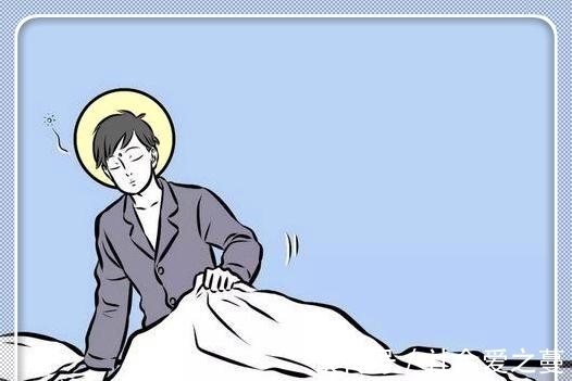 |搞笑漫画:九月睡觉时,无处安放的双腿?