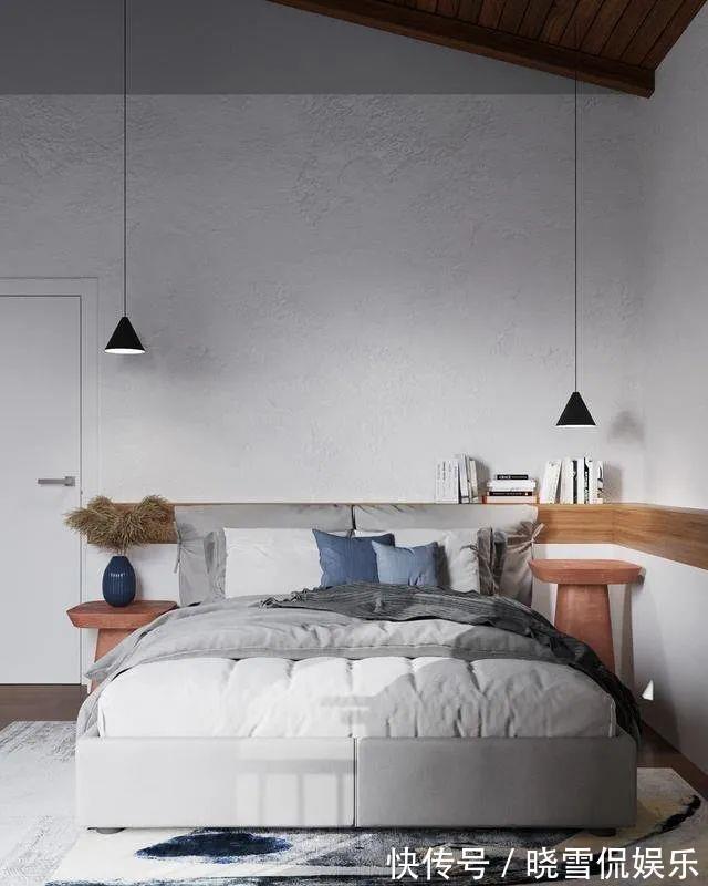 墙壁|112平极简复式混搭风,全屋设计超有质感!