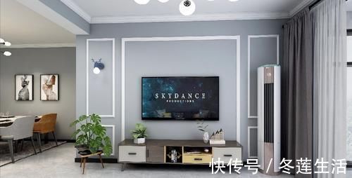 四方形|客厅不要傻傻装电视墙了，聪明人更爱这种设计，省钱好看又大气