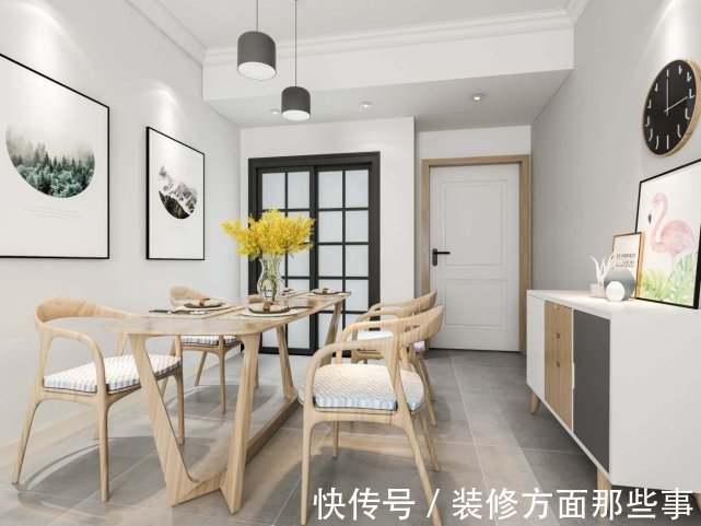 余晖|105平北欧风三居室每一个区域都充满生命力,充满阳光的感觉