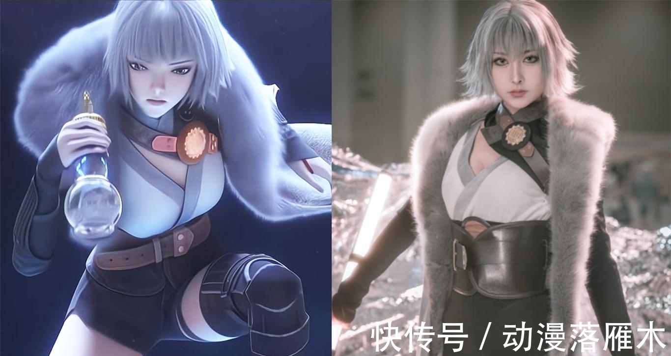 冉冰|小姐姐们COS《灵笼》白月魁,秒碎次元壁,这是真人版手办吧?