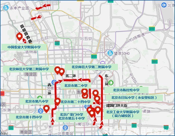 道路|北京市交管局：高考期间这些道路将出现车流集中现象，注意避让