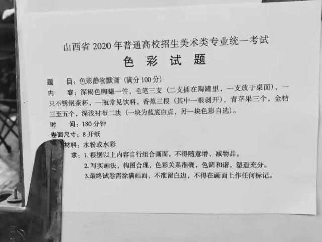 考题|4省联考即将开始：2020年美术联考考题汇总！速看！