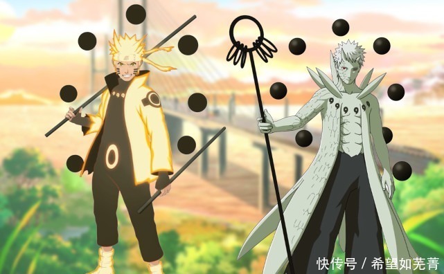 六道模式|火影鸣人与带土各阶段战力,下忍时不分伯仲,六道模式下鸣人完胜!