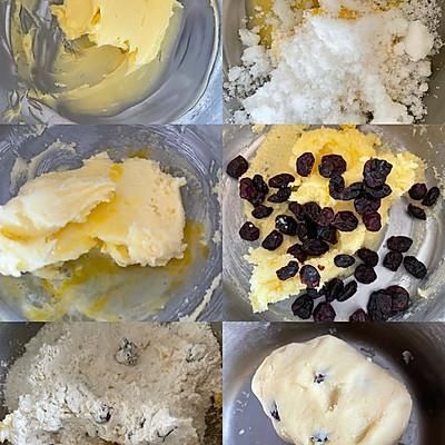 大人小孩都爱吃的??无需打发的蔓越莓饼干,学起来