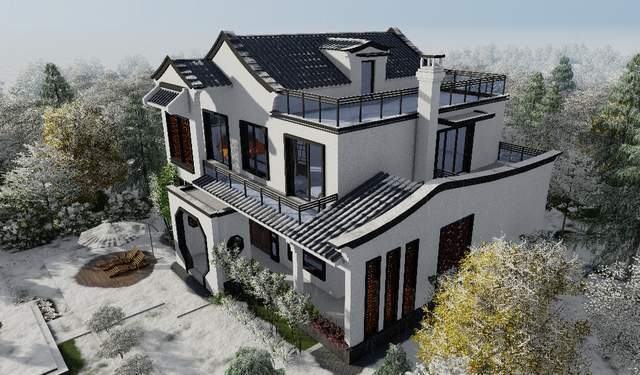 小别墅|这几套农村二层小别墅,经济适用布局好,高端又实用