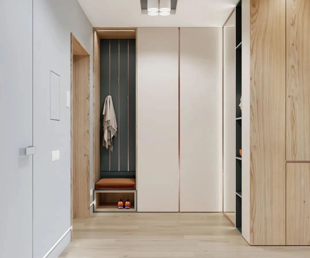 家装|80款入户鞋柜设计方案，人家这样装，太亮眼了