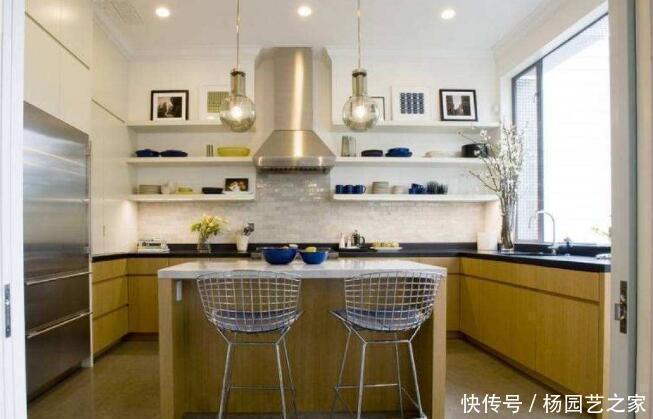 置物架|越来越多人厨房不做吊柜了,现在流行这样装,既实用又省钱