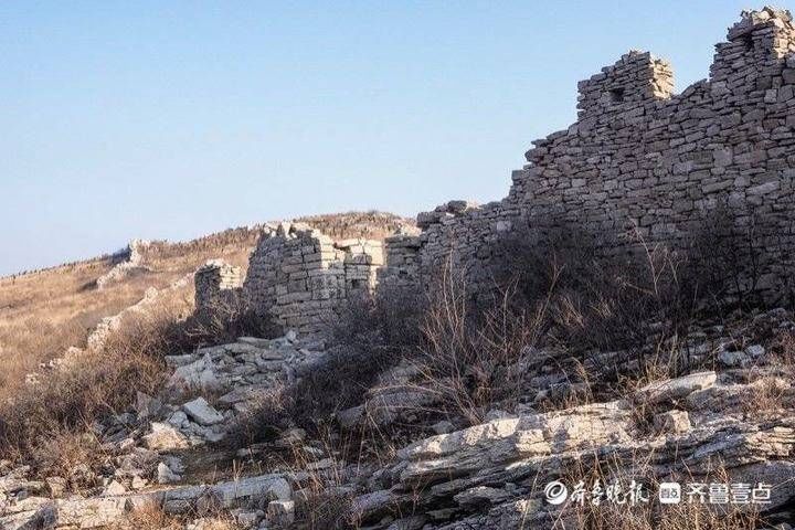 巍峨|博山城南有处南平山，山上有座石头城堡，巍峨壮观