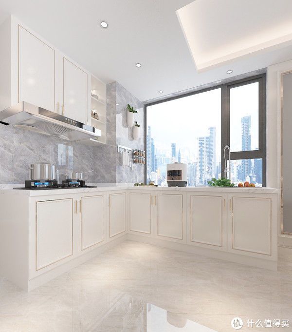 玄关|她45㎡loft公寓，坚持装修轻奢风，巧用线条，装出高级感，有品位