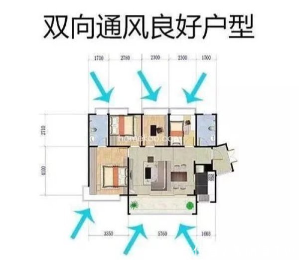 户型|如果你的房子这四个特征都中了,那恭喜你,你买到“黄金户型”了