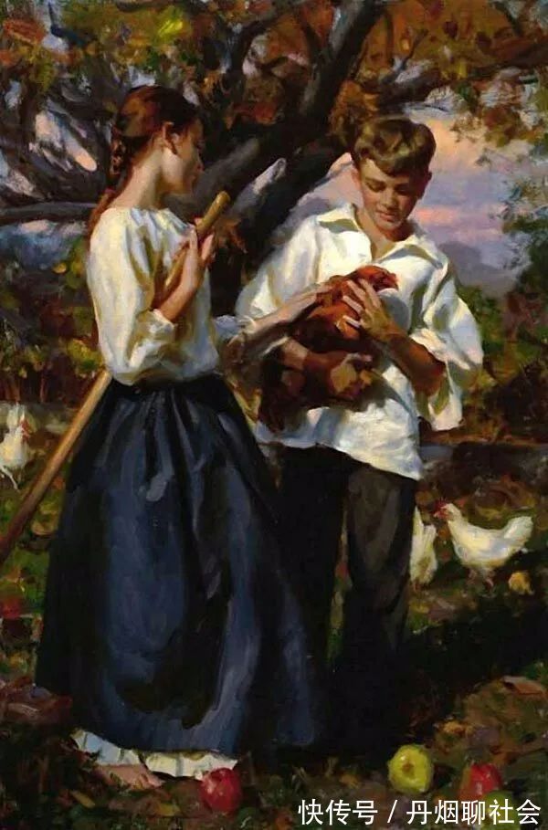 迈克尔·马尔姆!寻找生命中的光,70后印象现实主义画家迈克尔·马尔姆的油画