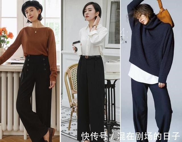 穿搭 秋冬穿衣要显瘦,这4种裤子裙子不可少,照着穿让你变轻盈+优雅!