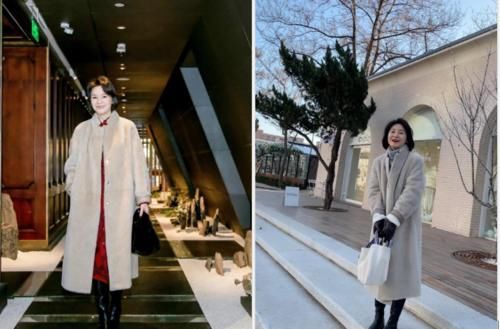 这位50＋女性的穿搭时髦火了！穿衣简单大方且日常，优雅有气质