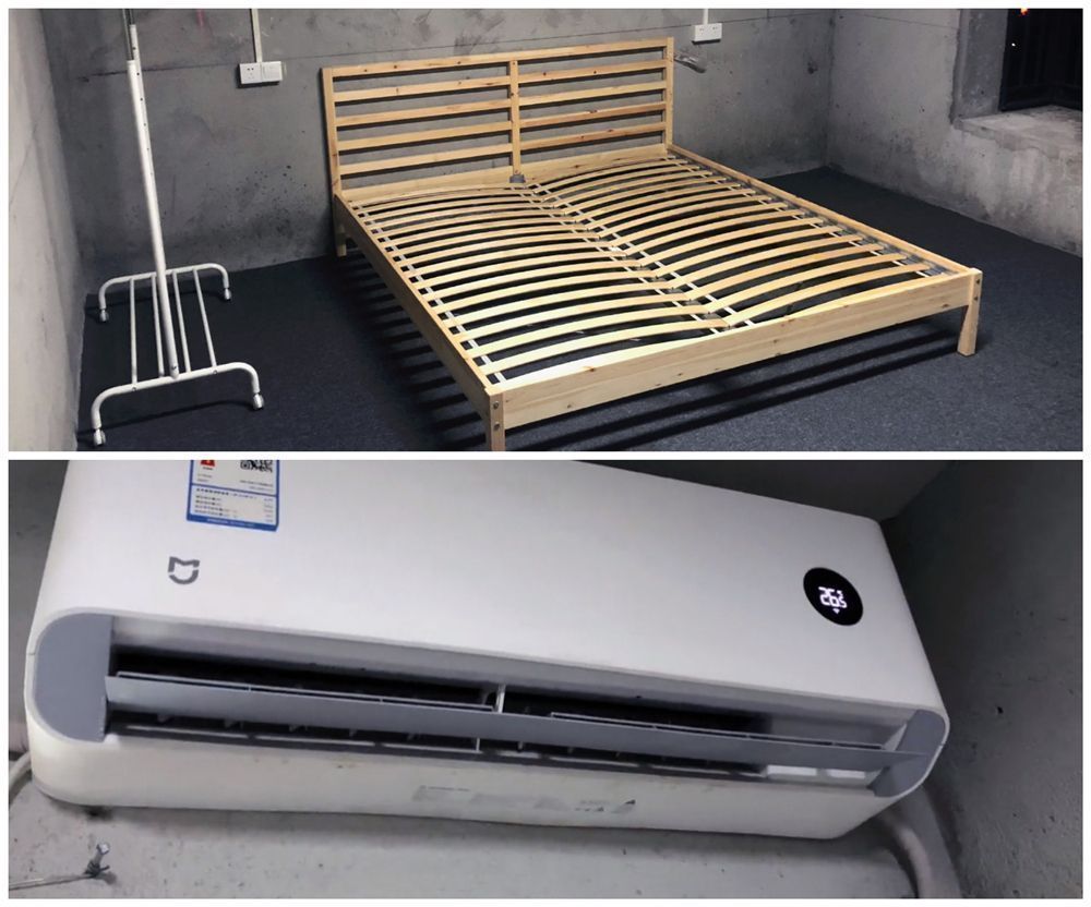 住进|90后小伙买下毛坯房,不装修直接住,网友:确实是牛啊