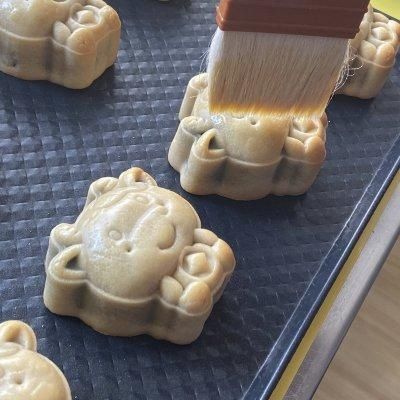 低筋面粉|#“佳”节好滋味# 中秋必备の广式五仁月饼，DIY的更好吃哟