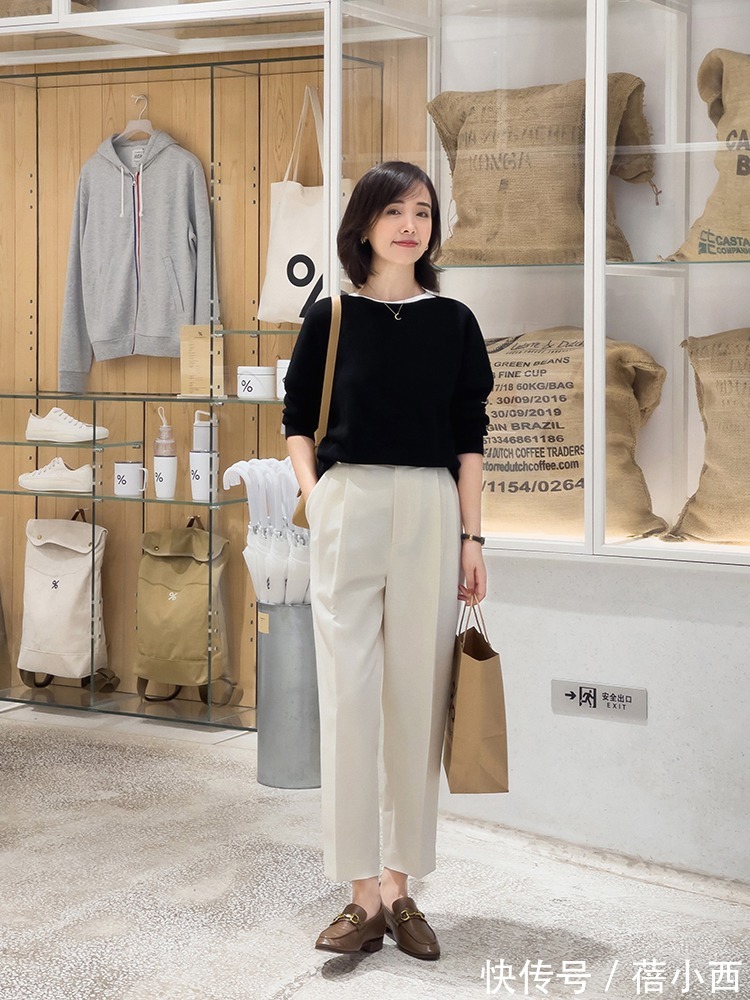 针织衫 秋冬建议多穿“针织衫”,搭配半身裙大方优雅,搭配锥形裤真高级