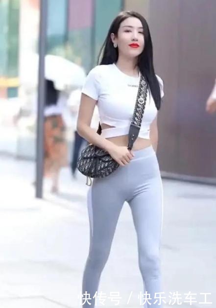 时髦|打底裤穿出时尚女神的个性时髦,给人自信美