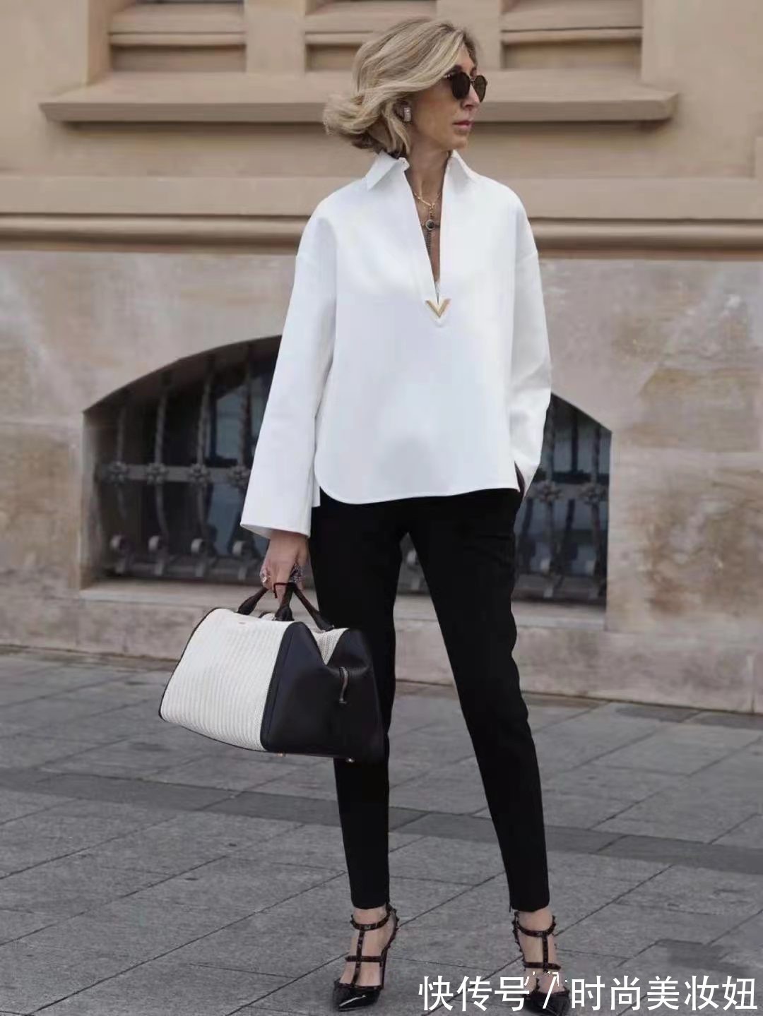穿搭|有气质的女人穿衣都不会太复杂,学50岁“姐姐”穿搭,气质又高级