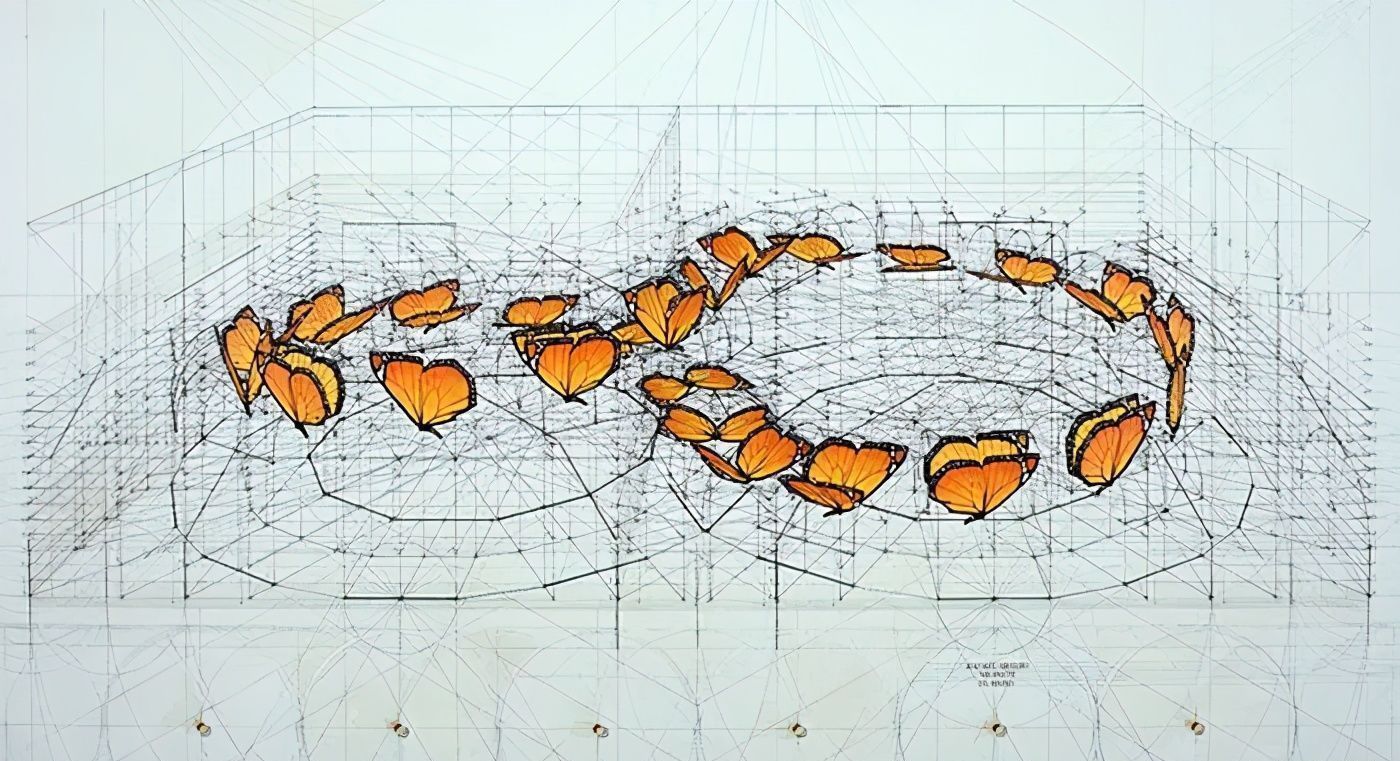黄金比例!理工男花40年时间,用圆规画1000张画,黄金比例的拥护者