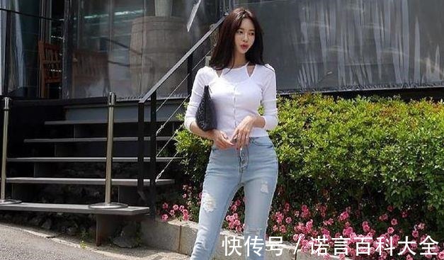 时尚|凹凸有型的牛仔裤美女,充满阳光活力,呈现视觉美感!