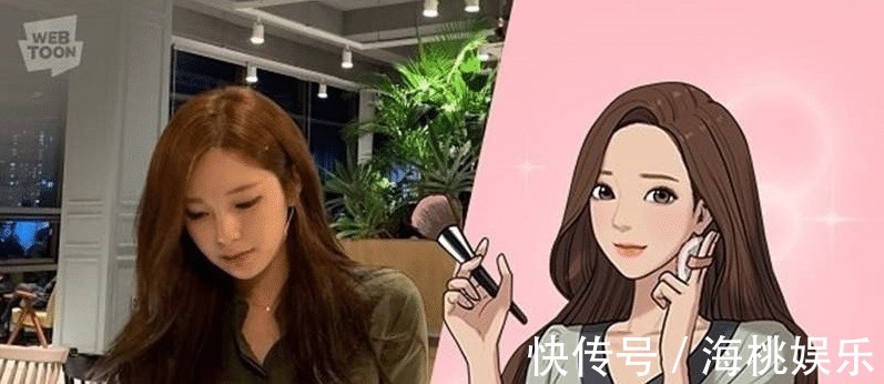 朱静|韩国美女漫画家爆照高能，真人竟比漫画还美丽！真的是女神降临啊