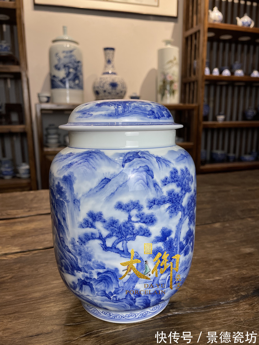 手工瓷#大御瓷器余浪——非遗传人承古艺,匠心守护手工瓷!