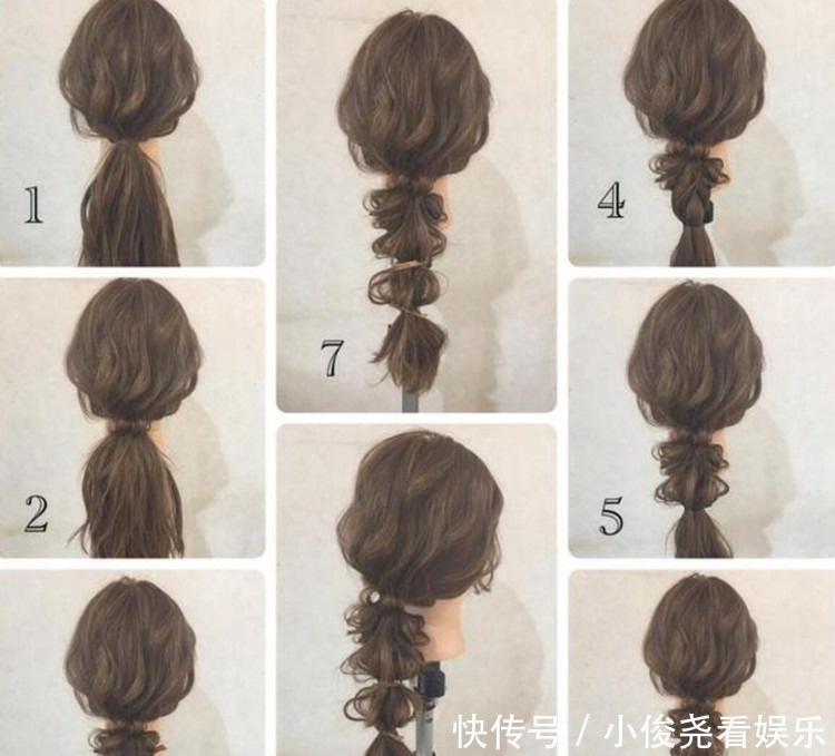 女生发型简单漂亮扎法,这5款扎发简单又时尚,每款都超美的!